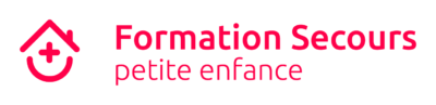 logo complet de formation secours petite enfance : la formation aux premiers secours enfant et nourrisson à domicile à Paris et en Ile-de-France