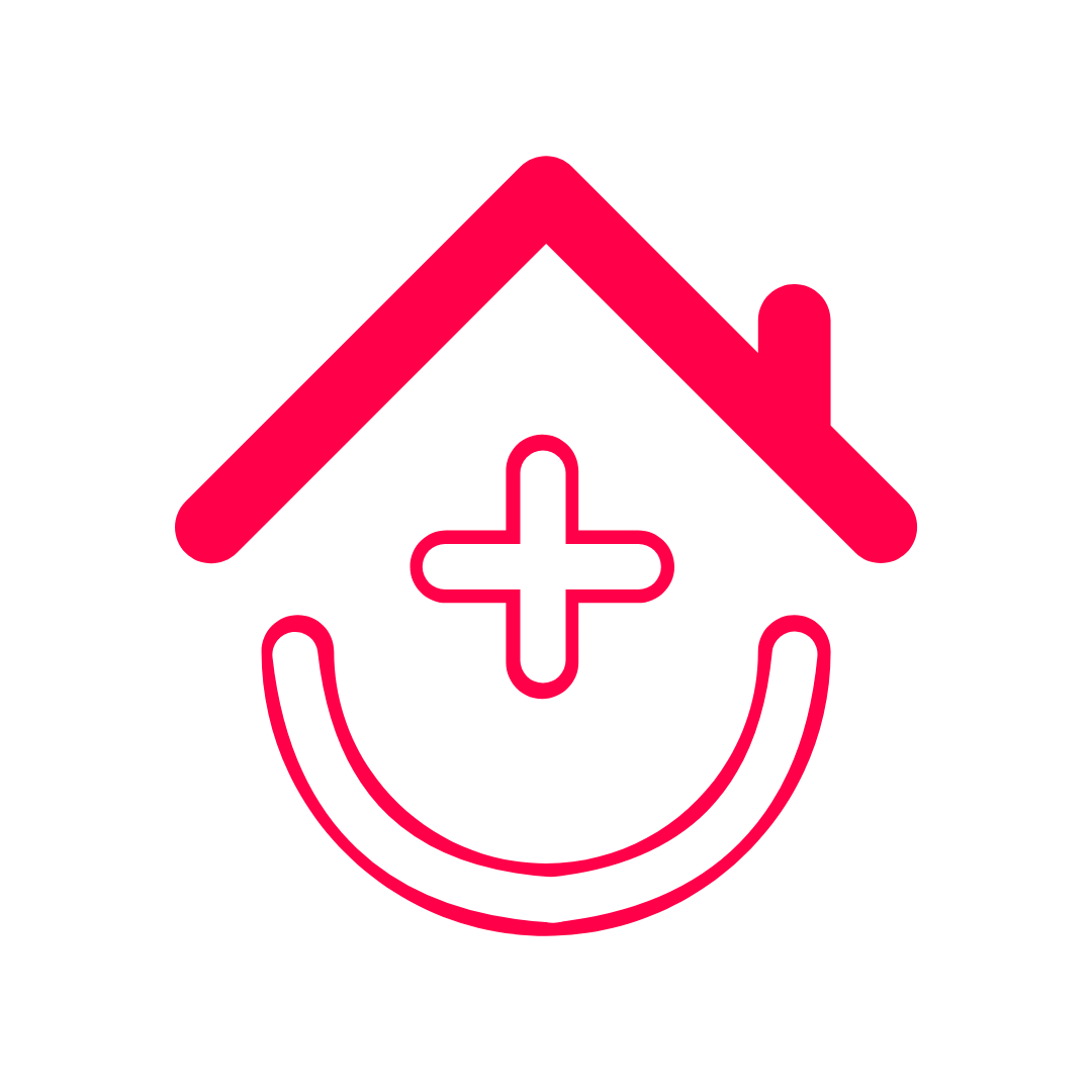 Logo de Formation Secours Petite Enfance représentant un toit de maison